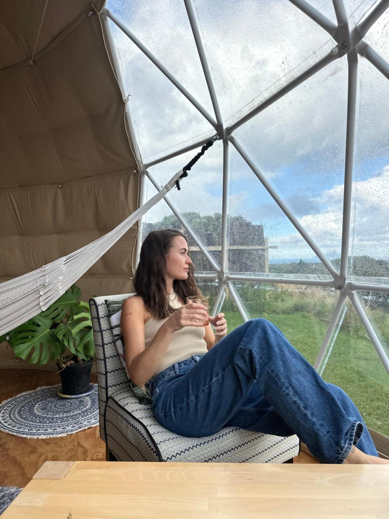 1 Waipu Off-Grid Eco Seaview Geodesic Glamping Dome Exterior foto