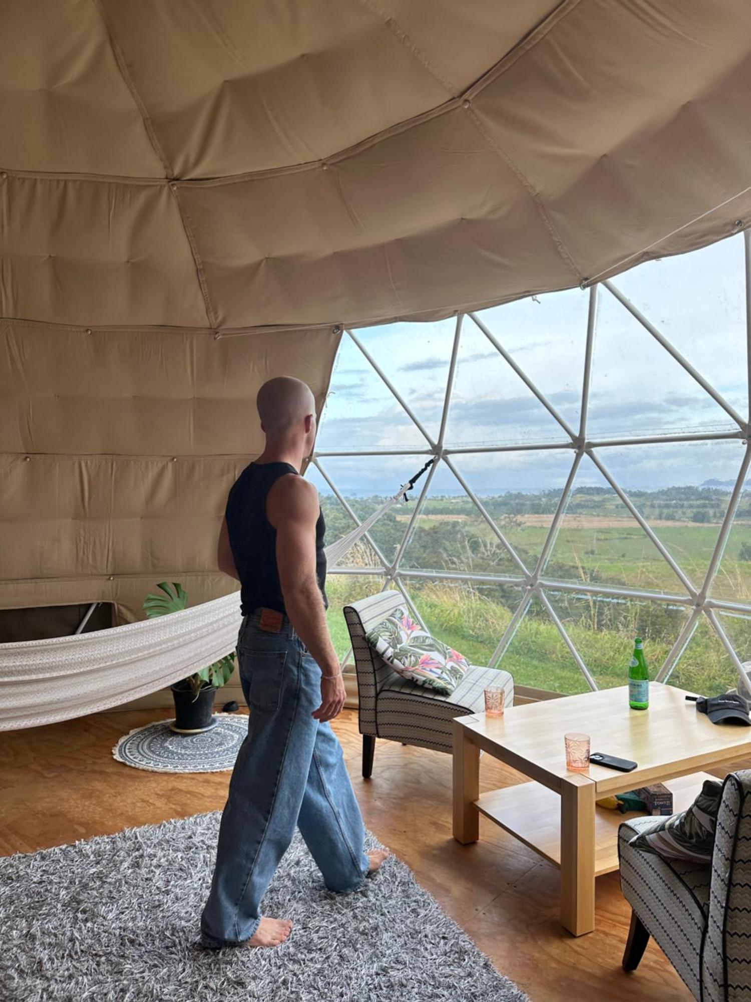 1 Waipu Off-Grid Eco Seaview Geodesic Glamping Dome Exterior foto