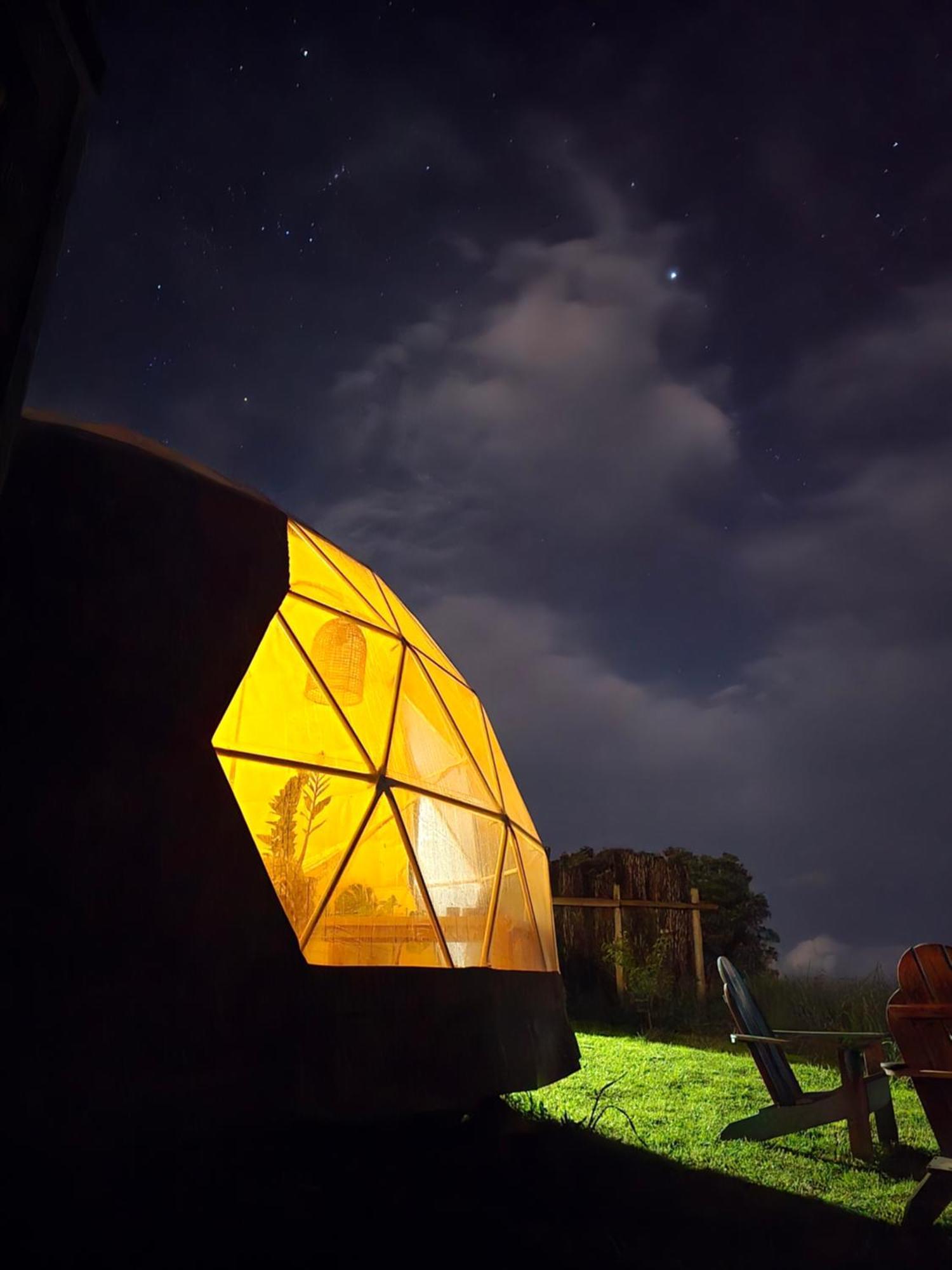 1 Waipu Off-Grid Eco Seaview Geodesic Glamping Dome Exterior foto